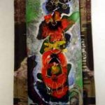 l'AUTRE=MONDE, toile kekemono tech mixte, 2009