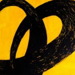 Anamorphose du double huit J4. Pointe sèche.2013